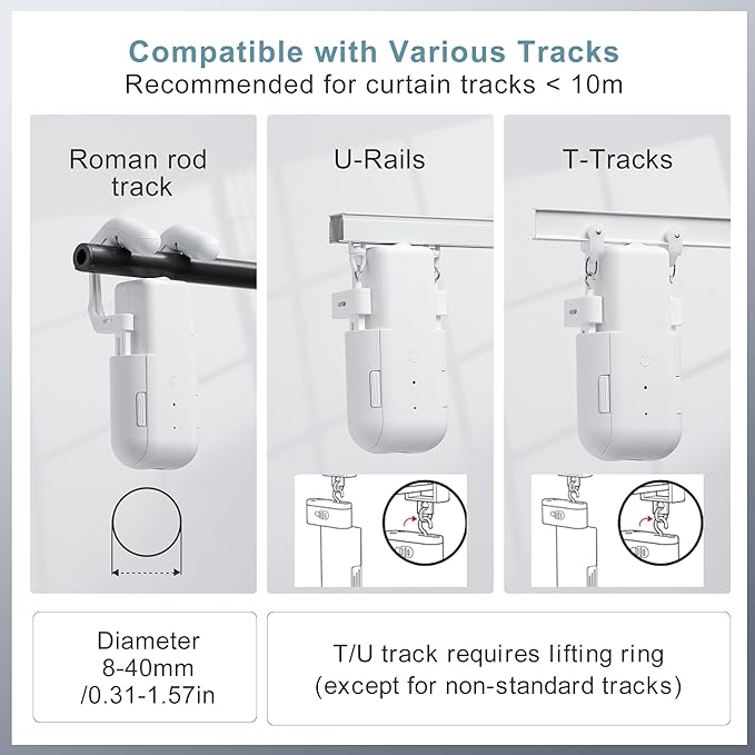 Smart Curtain Motor with Remot - Smart Home Button recension och pris