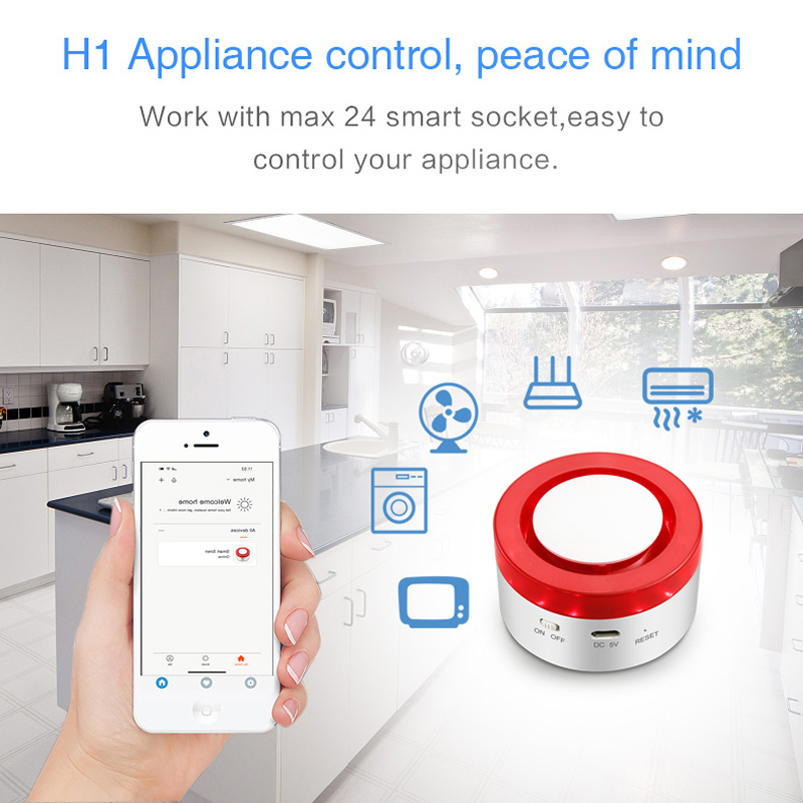 WIFI Wireless Security Alarm S - Smart Home Package recension och pris