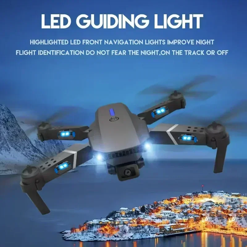 E88 Pro WIFI FPV Drone Wide An - Smart Home Camera recension och pris