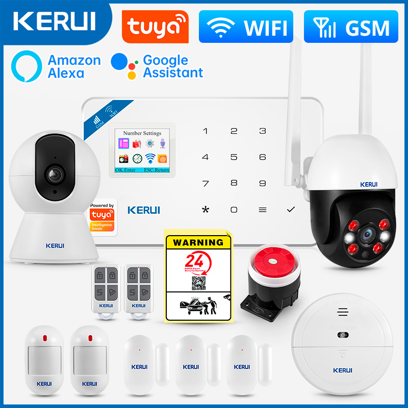 KERUI W181 Alarm System Secutr - Smart Home Cctv Camera recension och pris