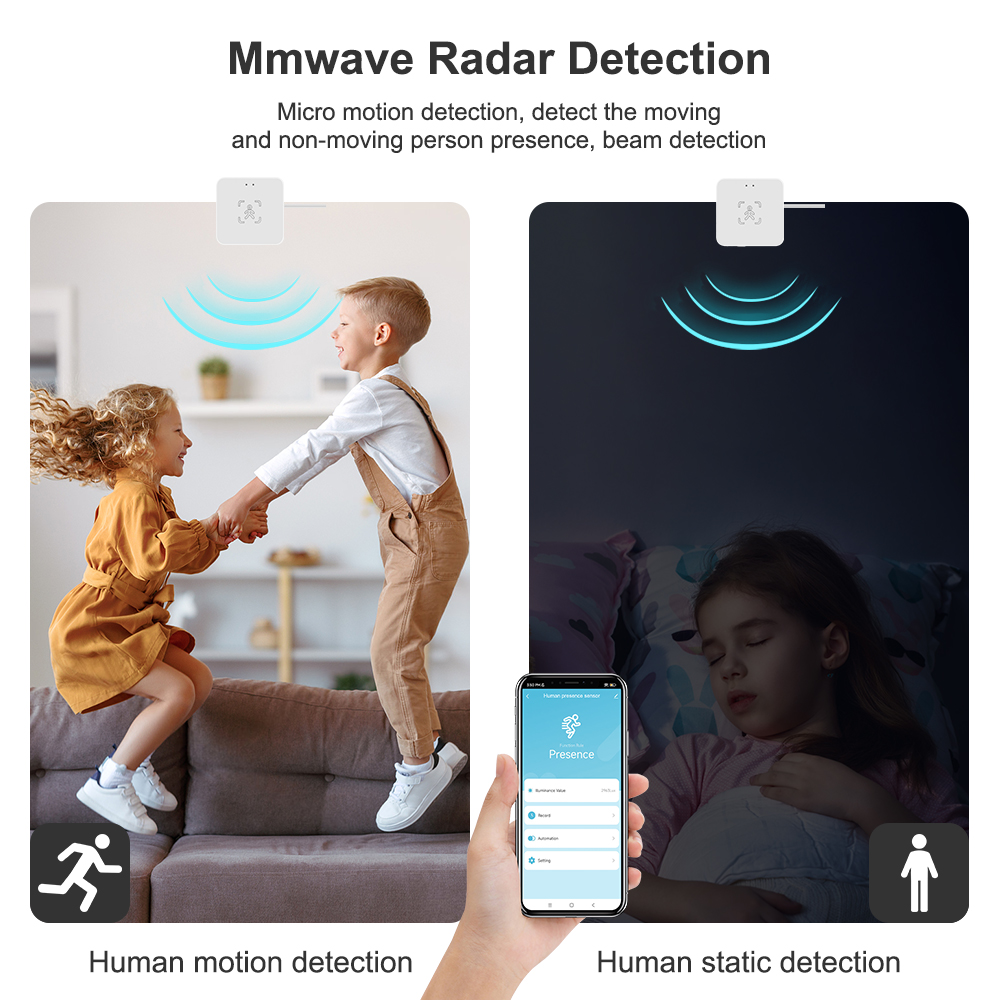 Tuya WiFi/ Zigbee Smart Human  - Smart Home Ikea recension och pris