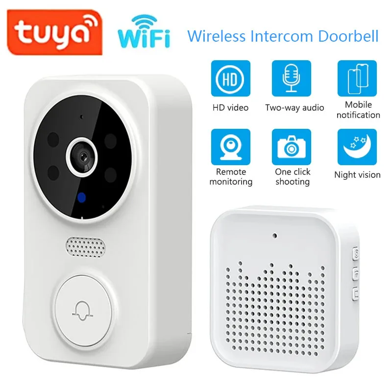 WiFi Wireless Visual Intercom  - Smart Home Video Doorbell recension och pris
