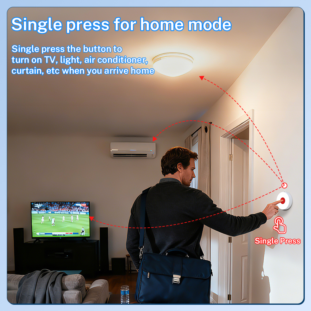 Tuya ZigBee Smart Button IP65  - Smart Home Button recension och pris