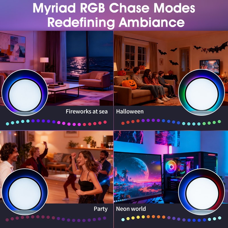 TUYA Ceiling Lamp RGB Flowing  - Smart Home For Pc recension och pris