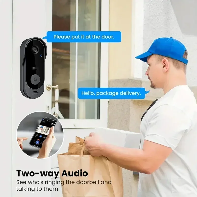 Video HD Wireless Waterproof D - Smart Home Video Doorbell recension och pris