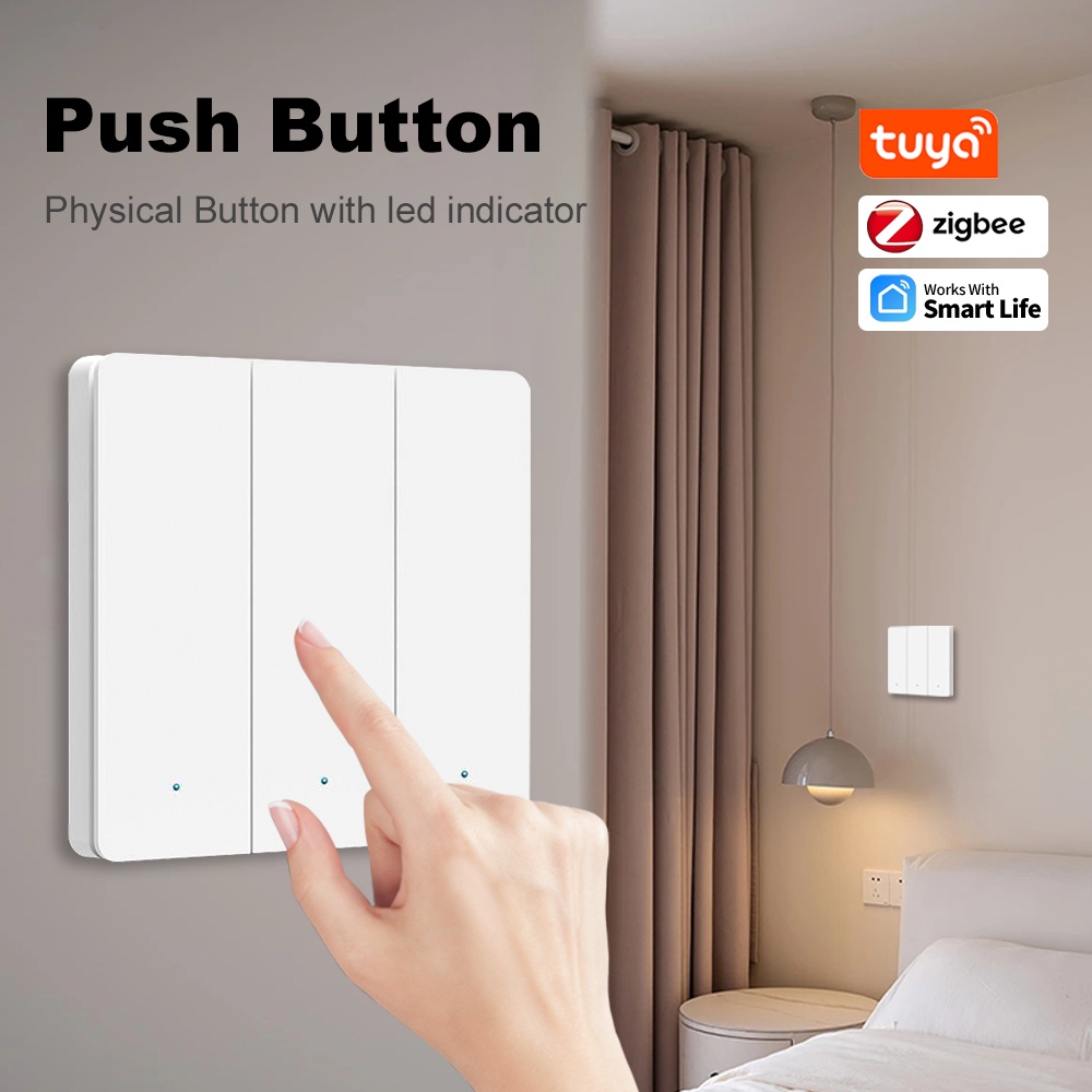 Smart Life ZigBee Push Button  - Smart Home Button recension och pris