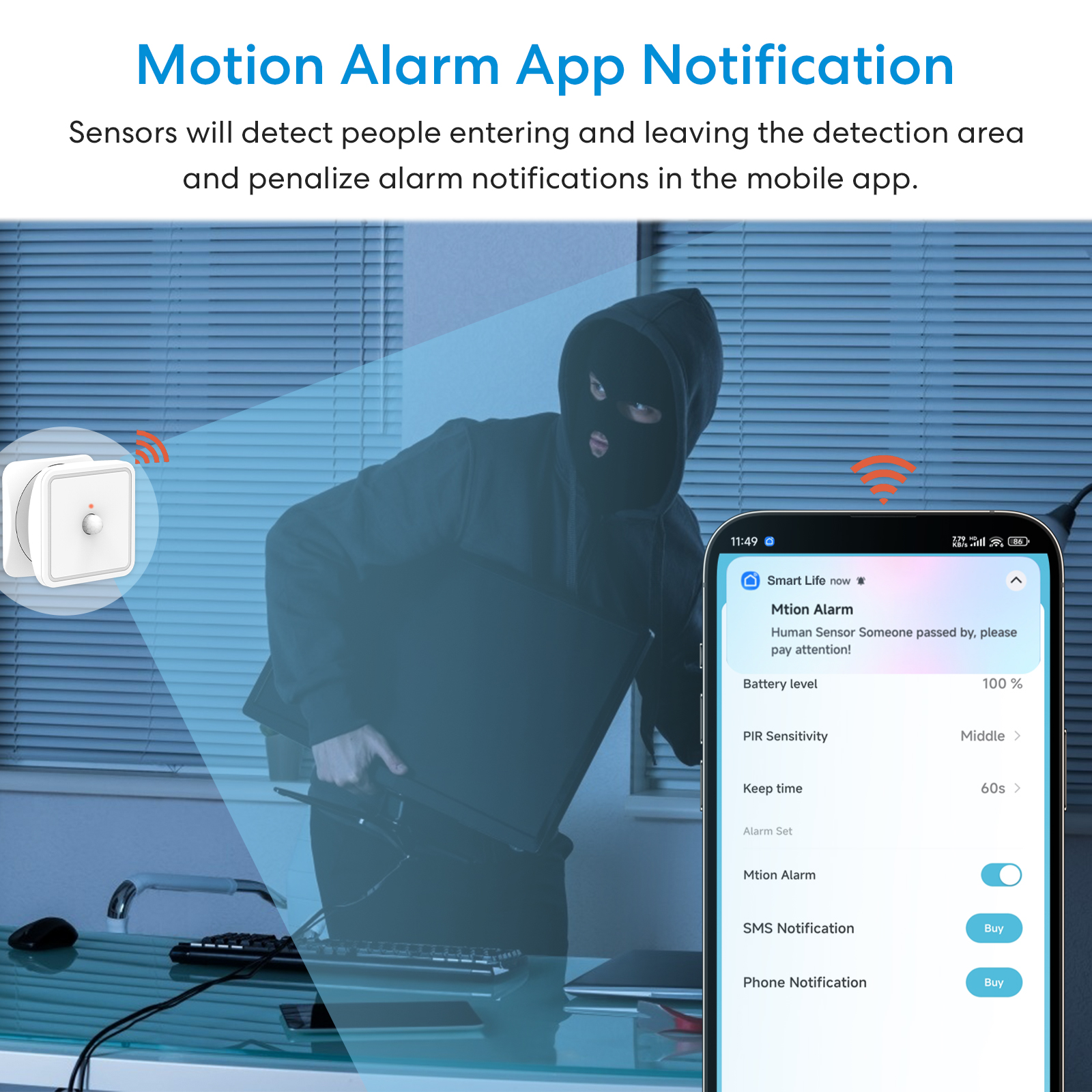 Tuya ZigBee Human Motion Senso - Smart Home Ikea recension och pris