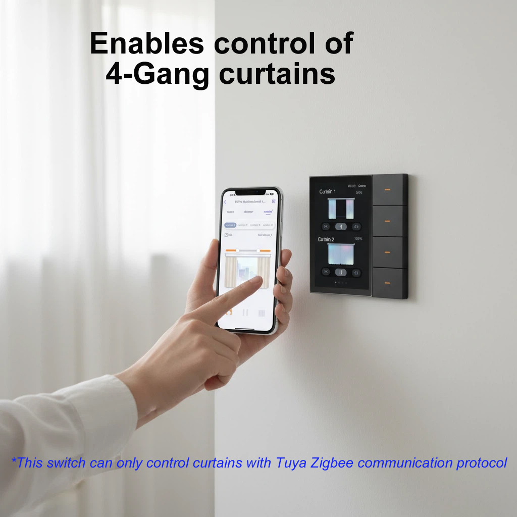 F3-pro Tuya Smart Panel ZigBee - Smart Home Button recension och pris