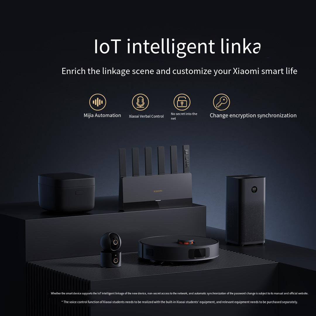 Xiaomi Mijia Router BE6500 WiF - Smart Home Yeelight recension och pris