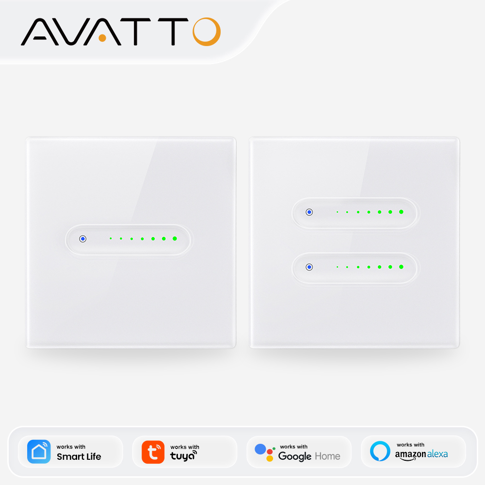 AVATTO WiFi 1/2 Gang Smart Dim - Smart Home Button recension och pris
