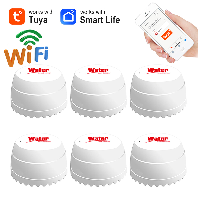 Tuya WiFi Water Leakage Sensor - Wifi Water Sensor recension och pris