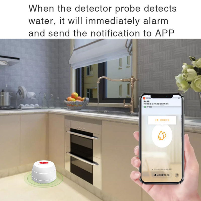 Tuya WiFi Water Leakage Sensor - Wifi Water Sensor recension och pris