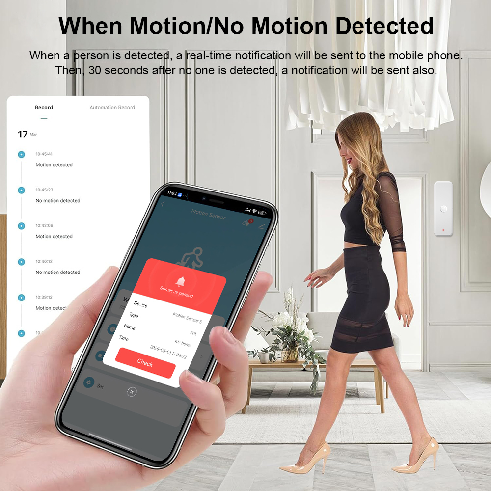 New Tuya WiFi PIR Motion Detec - Smart Home Ikea recension och pris