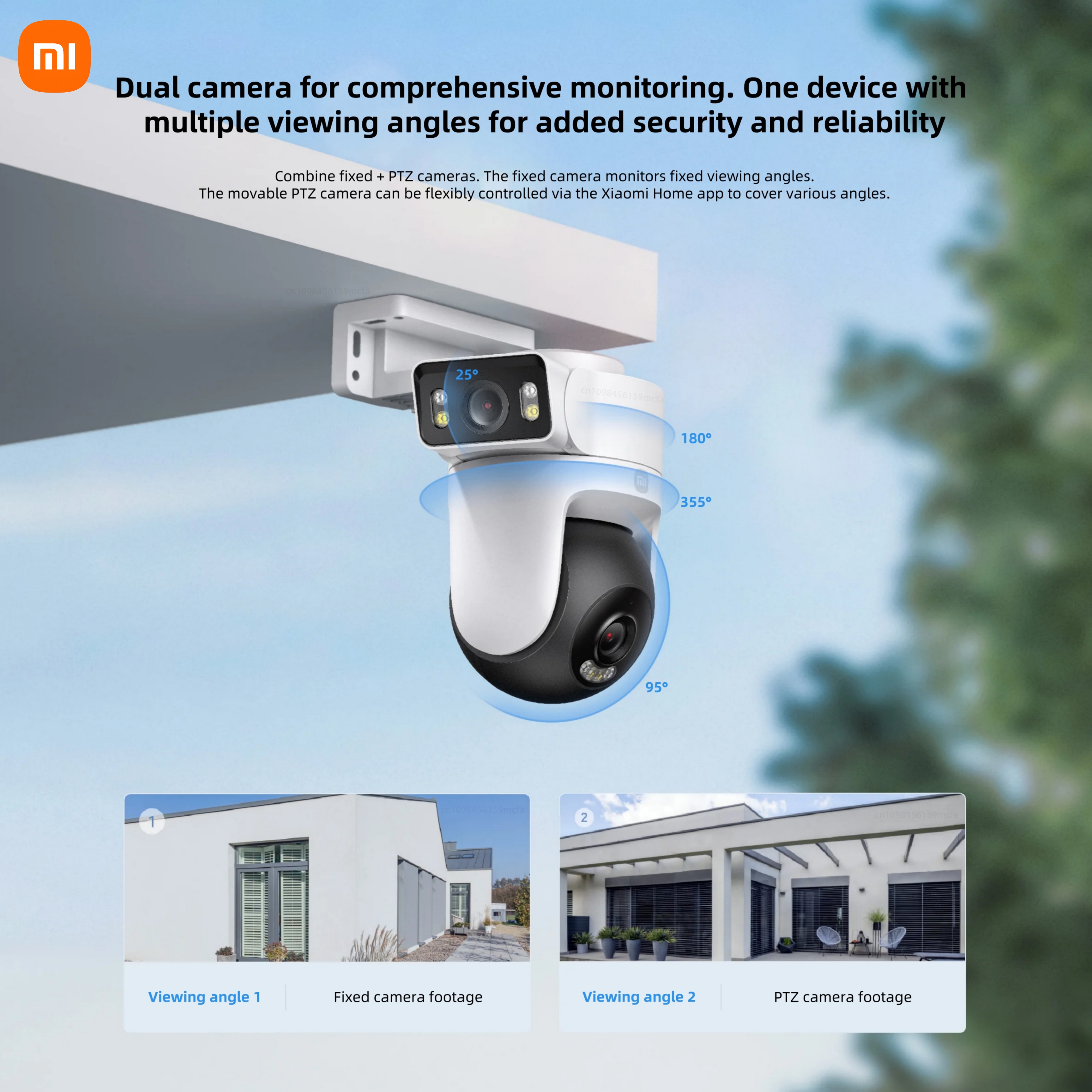 Xiaomi Outdoor CW500 Dual Came - Smart Home Cctv Camera recension och pris