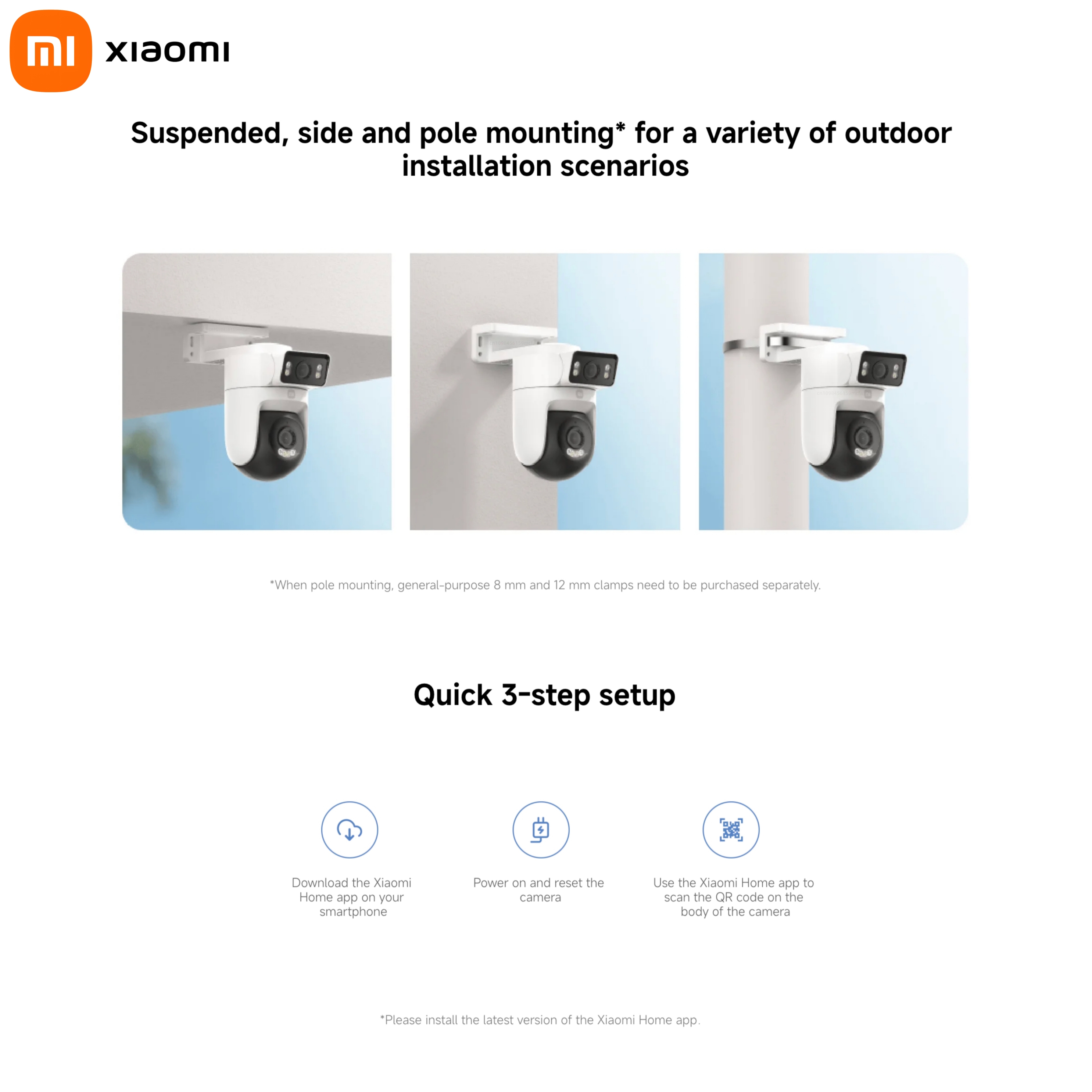 Xiaomi Outdoor CW500 Dual Came - Smart Home Cctv Camera recension och pris
