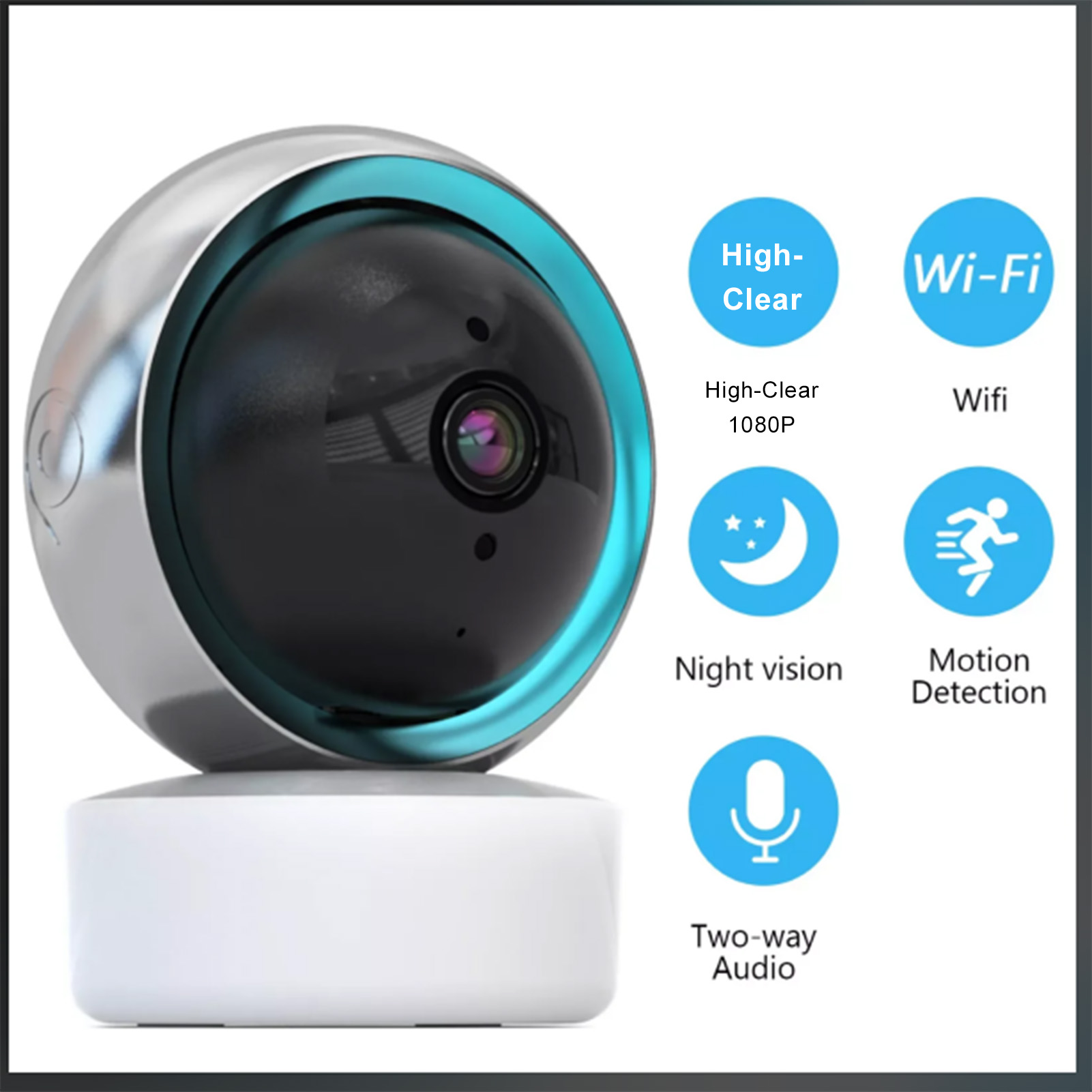 Pets Camera with 2 Way Interco - Smart Home Camera recension och pris