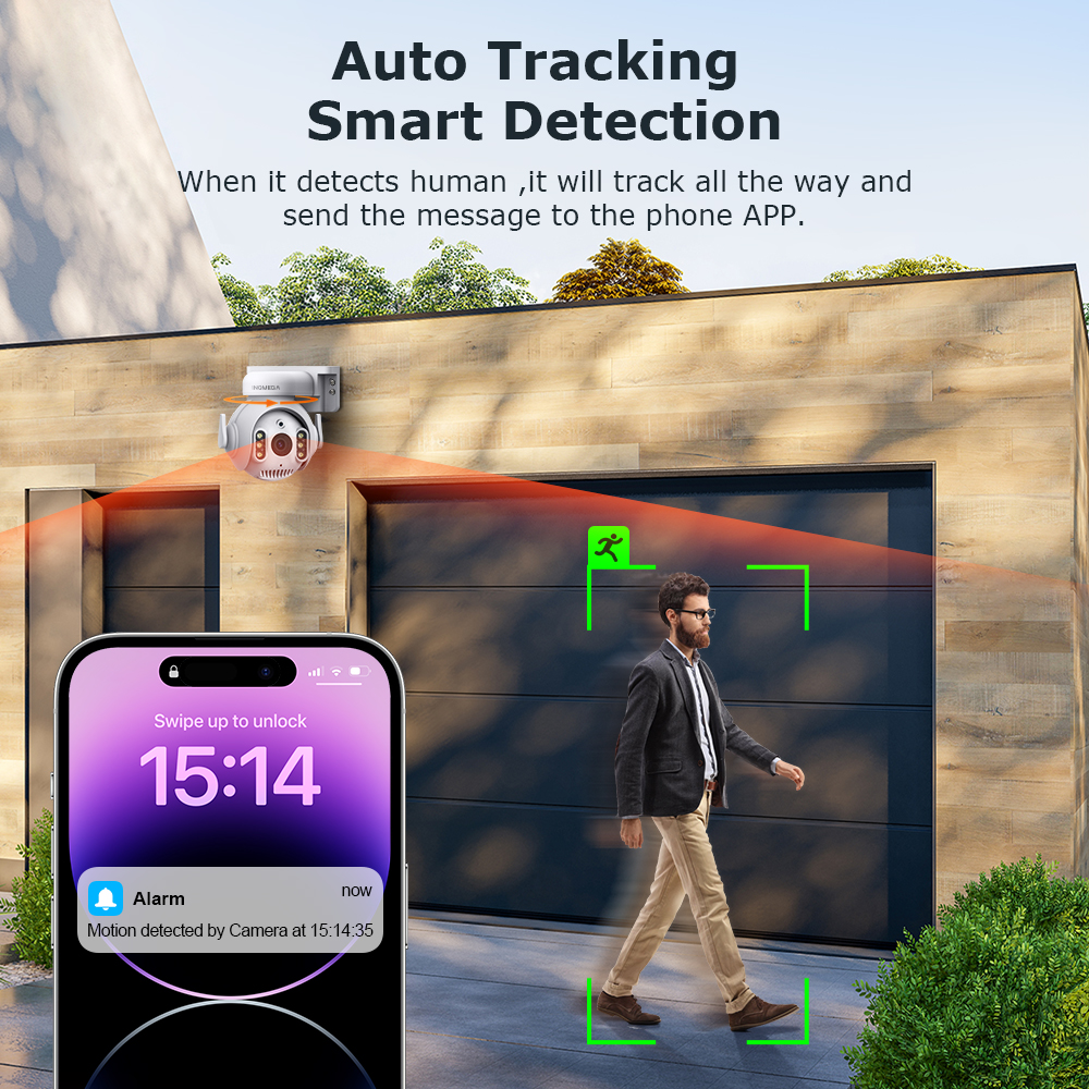 INQMEGA 5MP Wifi TUYA CAMERA S - Smart Home Cctv Camera recension och pris