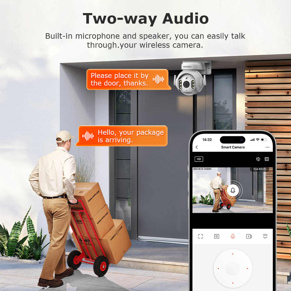 INQMEGA 5MP Wifi TUYA CAMERA S - Smart Home Cctv Camera recension och pris