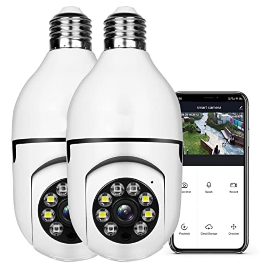 Light Bulb 1080P Security Wire - Smart Home Camera recension och pris