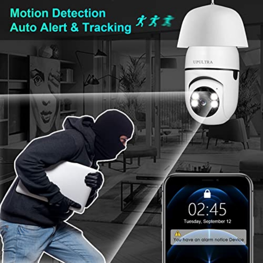 Light Bulb 1080P Security Wire - Smart Home Camera recension och pris