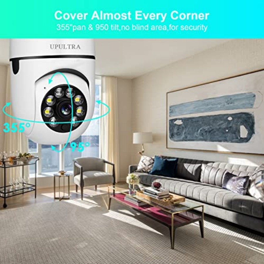 Light Bulb 1080P Security Wire - Smart Home Camera recension och pris