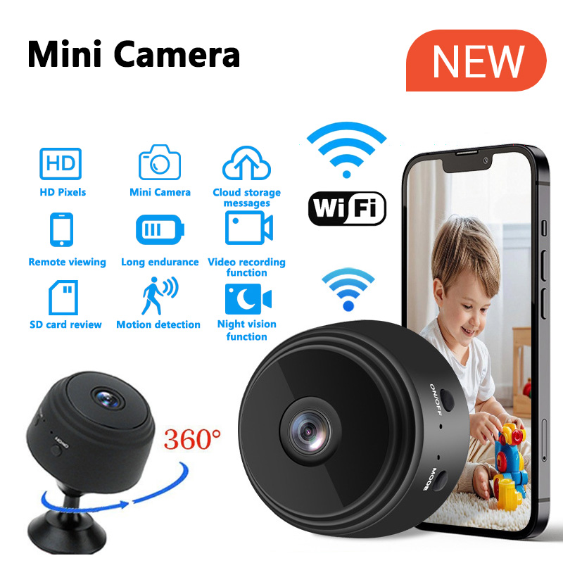 1080P HD Mini WiFi Camera Baby - Smart Home Camera recension och pris