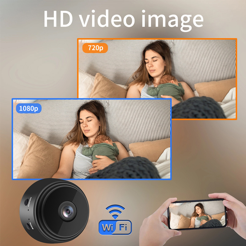 1080P HD Mini WiFi Camera Baby - Smart Home Camera recension och pris