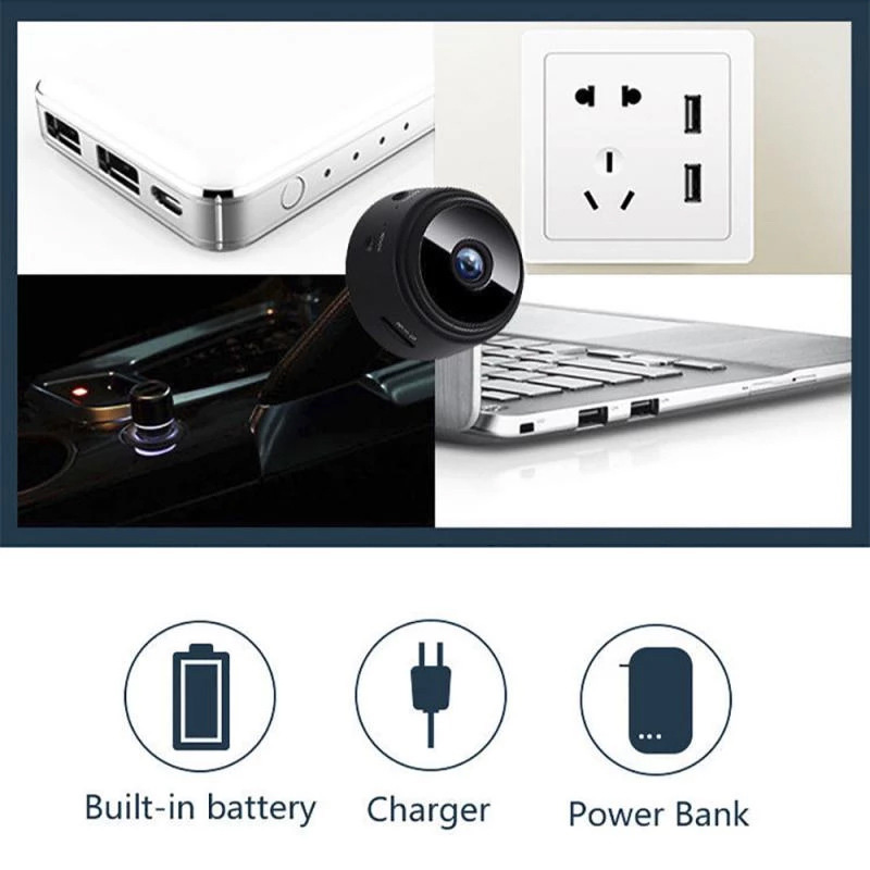 1080P HD Mini WiFi Camera Baby - Smart Home Camera recension och pris