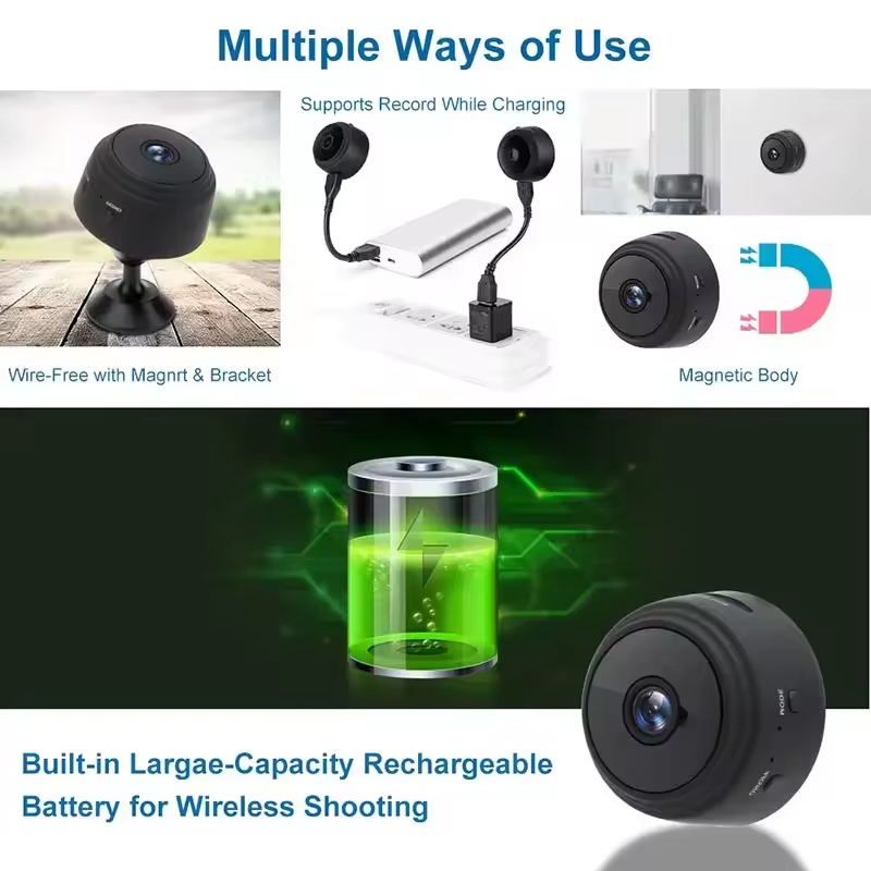 1080P HD Mini WiFi Camera Baby - Smart Home Camera recension och pris