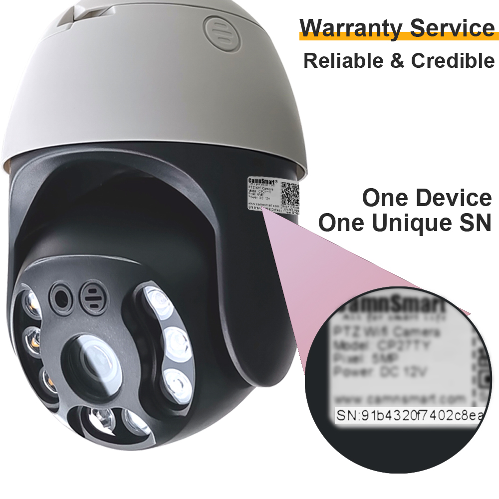 Camnsmart Tuya 5MP Alexa Wifi  - Smart Home Cctv Camera recension och pris