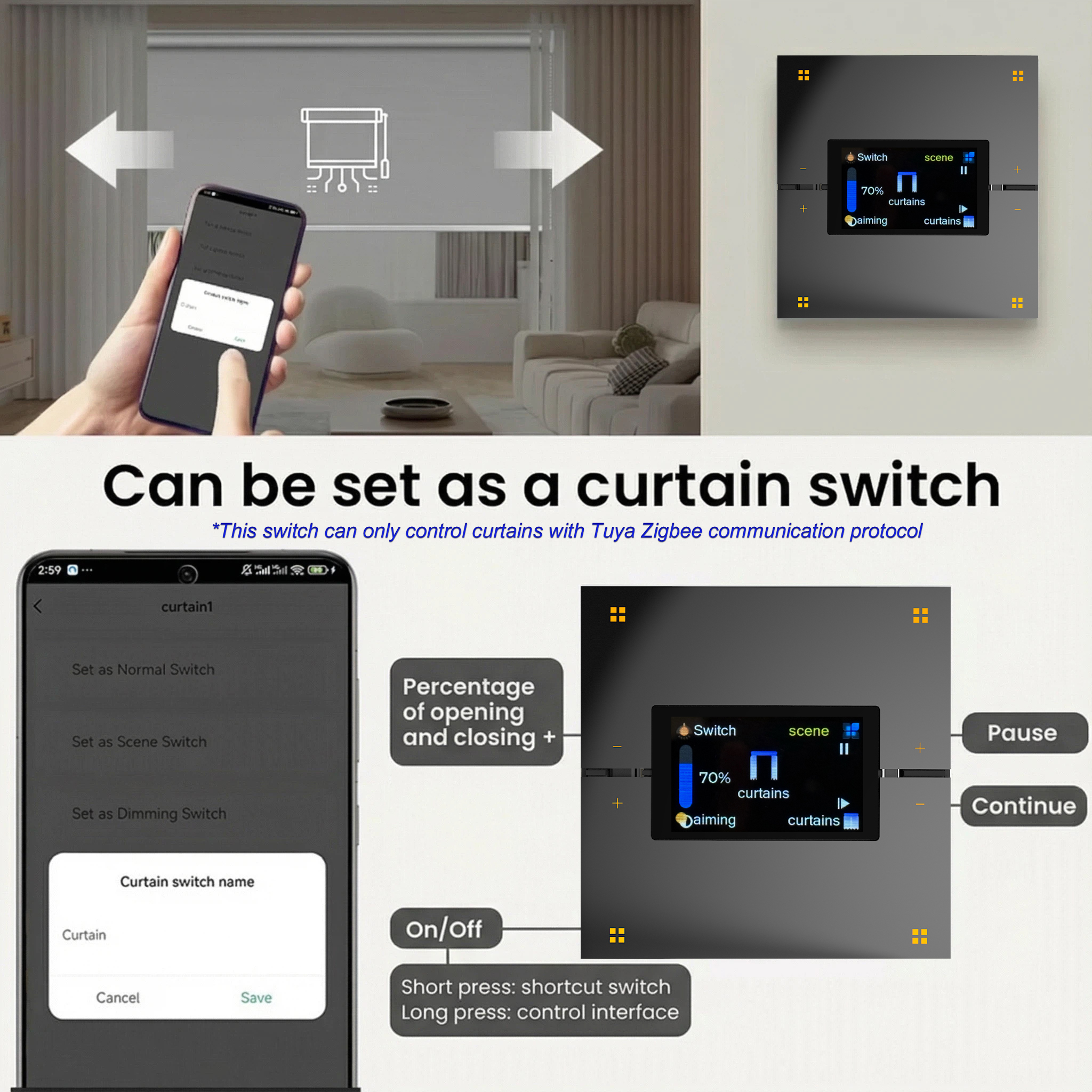 M9 Pro 8-Button UK Tuya Smart  - Smart Home Button recension och pris