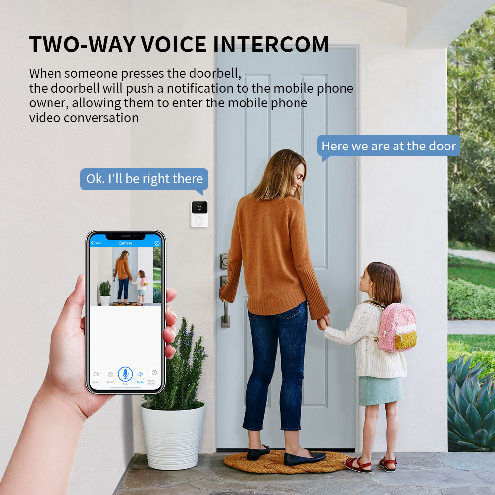 M8 Wireless Smart Video Doorbe - Smart Home Video Doorphone Ezviz recension och pris