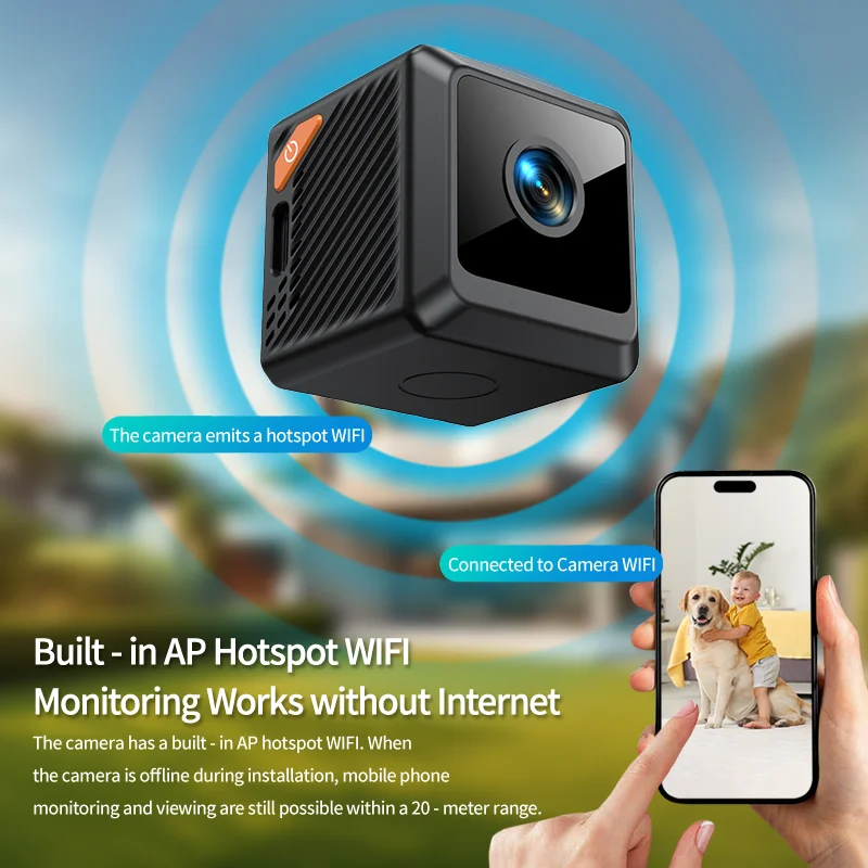 W02 1080P mini security protec - Smart Home Cctv Camera recension och pris