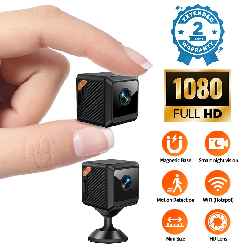 W02 1080P mini security protec - Smart Home Cctv Camera recension och pris