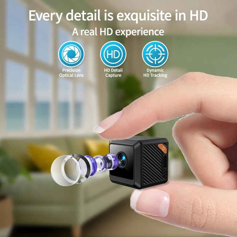 W02 1080P mini security protec - Smart Home Cctv Camera recension och pris