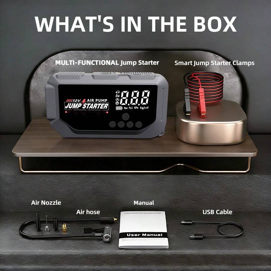 Four-In-One 12V 8000A Smart Ca - Smart Home Button recension och pris