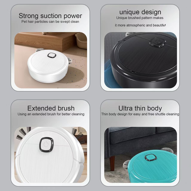 3-in-1 Automatic Sweeping Robo - Smart Home Robot recension och pris
