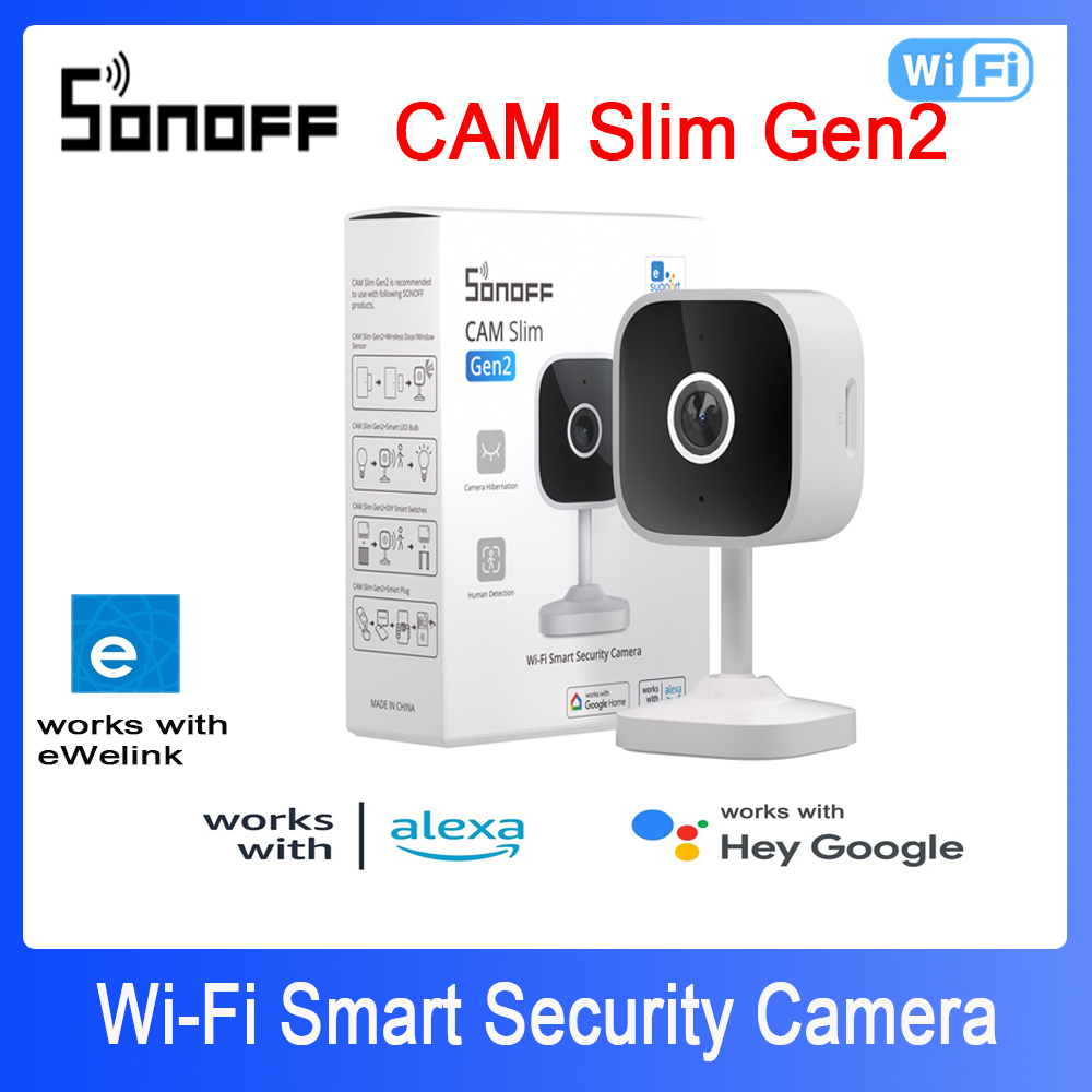 SONOFF CAM Slim Gen2 WiFi Smar - Smart Home Cctv Camera recension och pris