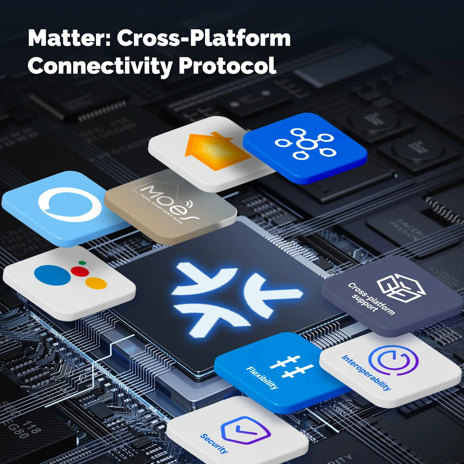 MOES Matter Tuya WiFi Smart Li - Smart Home Button recension och pris