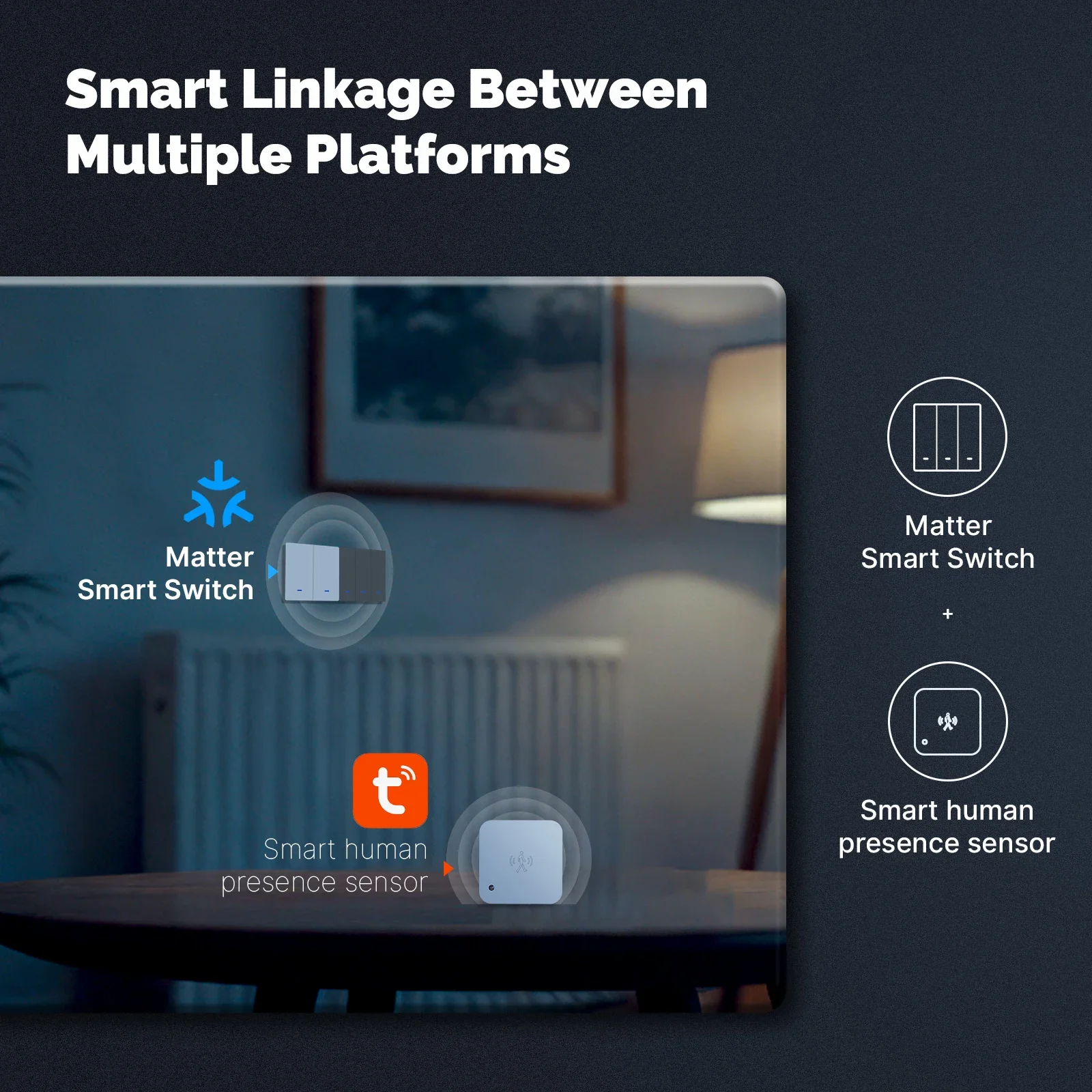 MOES Matter Tuya WiFi Smart Li - Smart Home Button recension och pris