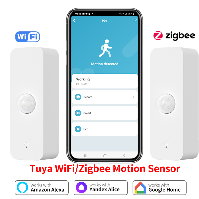 Tuya WiFi Zigbee PIR Motion Se - Smart Home Ikea recension och pris
