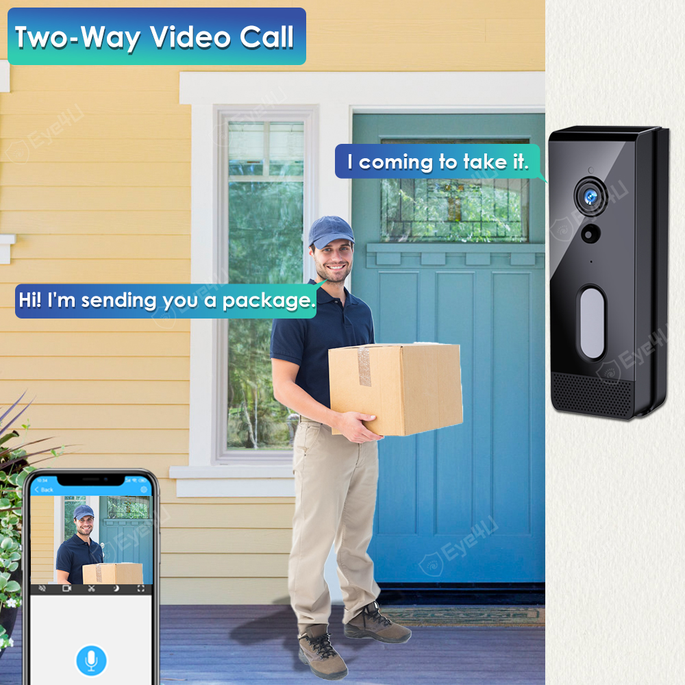 Tuya Smart Home Doorbell Camer - Smart Home Video Doorphone Ezviz recension och pris