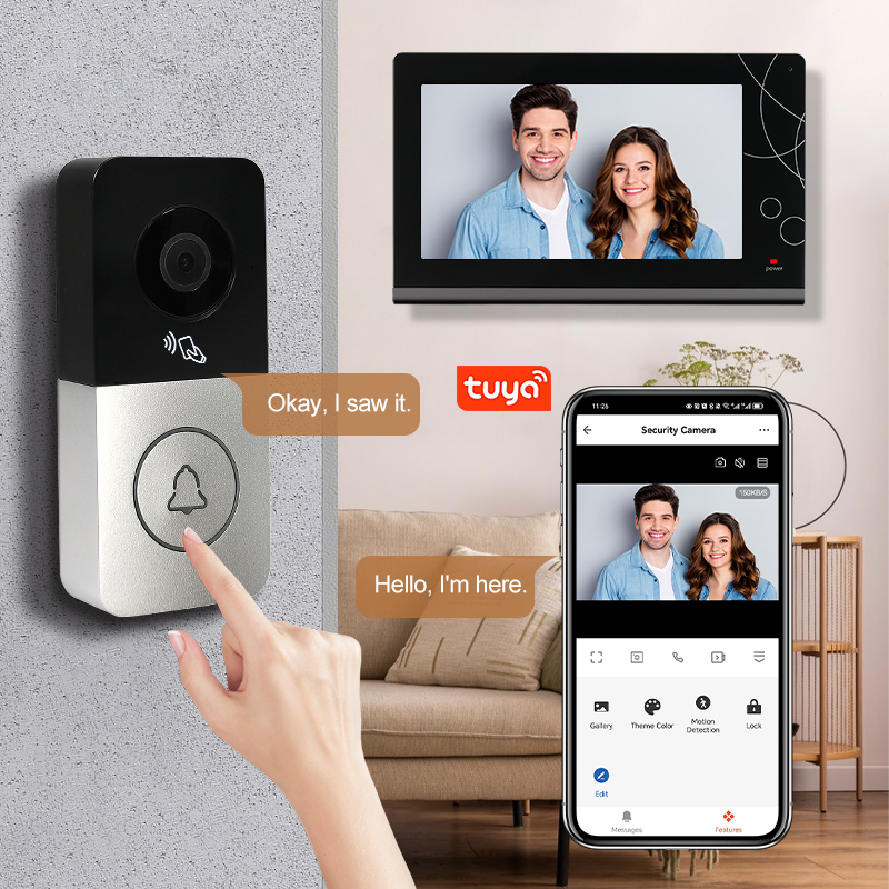 WiFi Video Intercom 1080P Smar - Smart Home Video Doorphone Ezviz recension och pris
