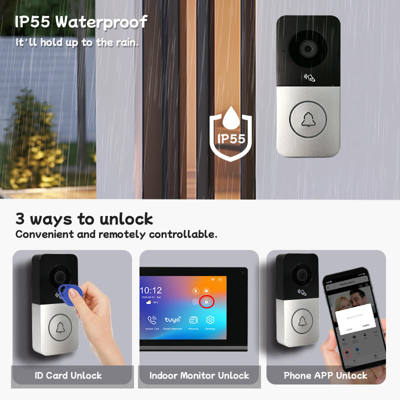WiFi Video Intercom 1080P Smar - Smart Home Video Doorphone Ezviz recension och pris