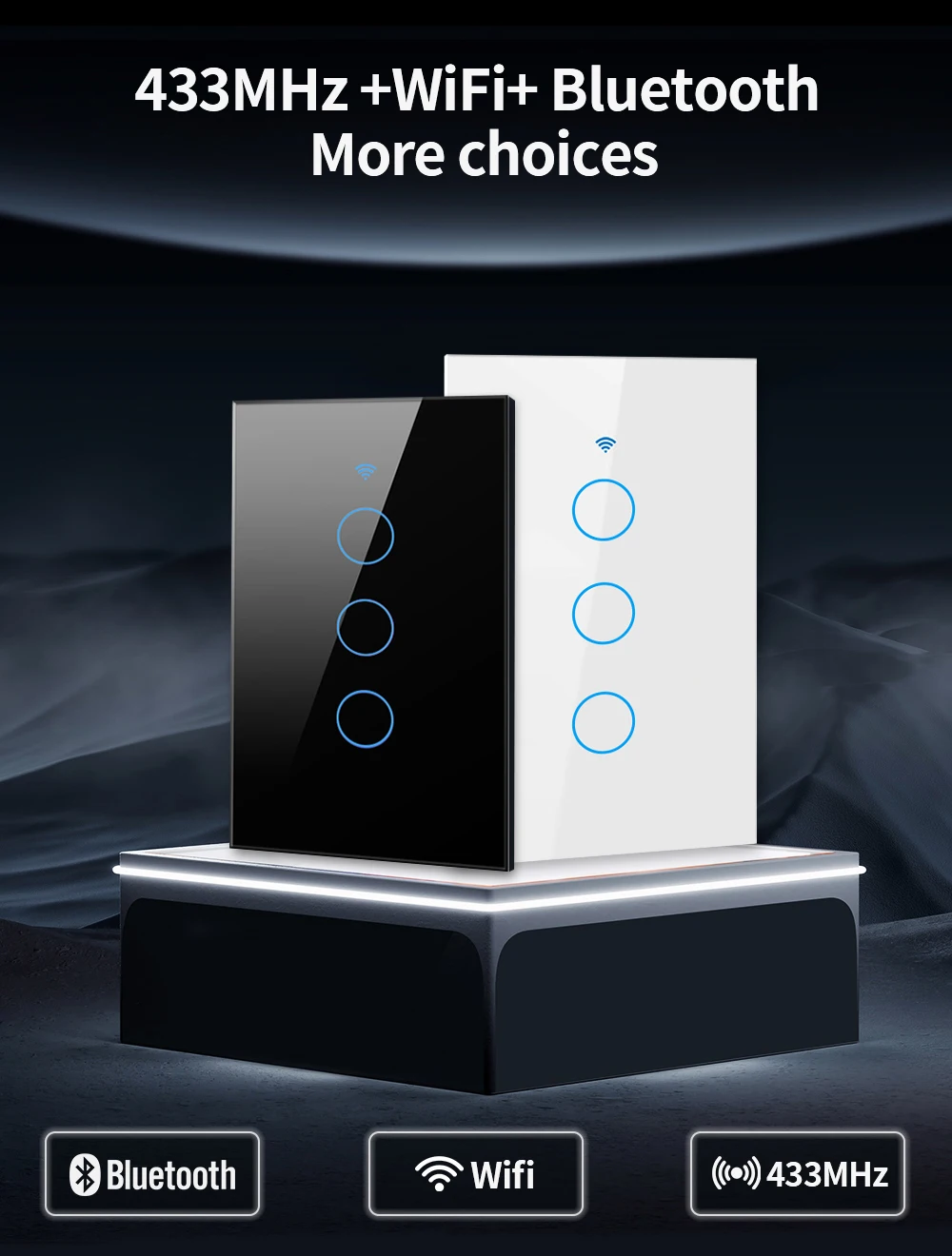 TNCE Tuya WiFi/Zigbee Smart Li - Smart Home Button recension och pris