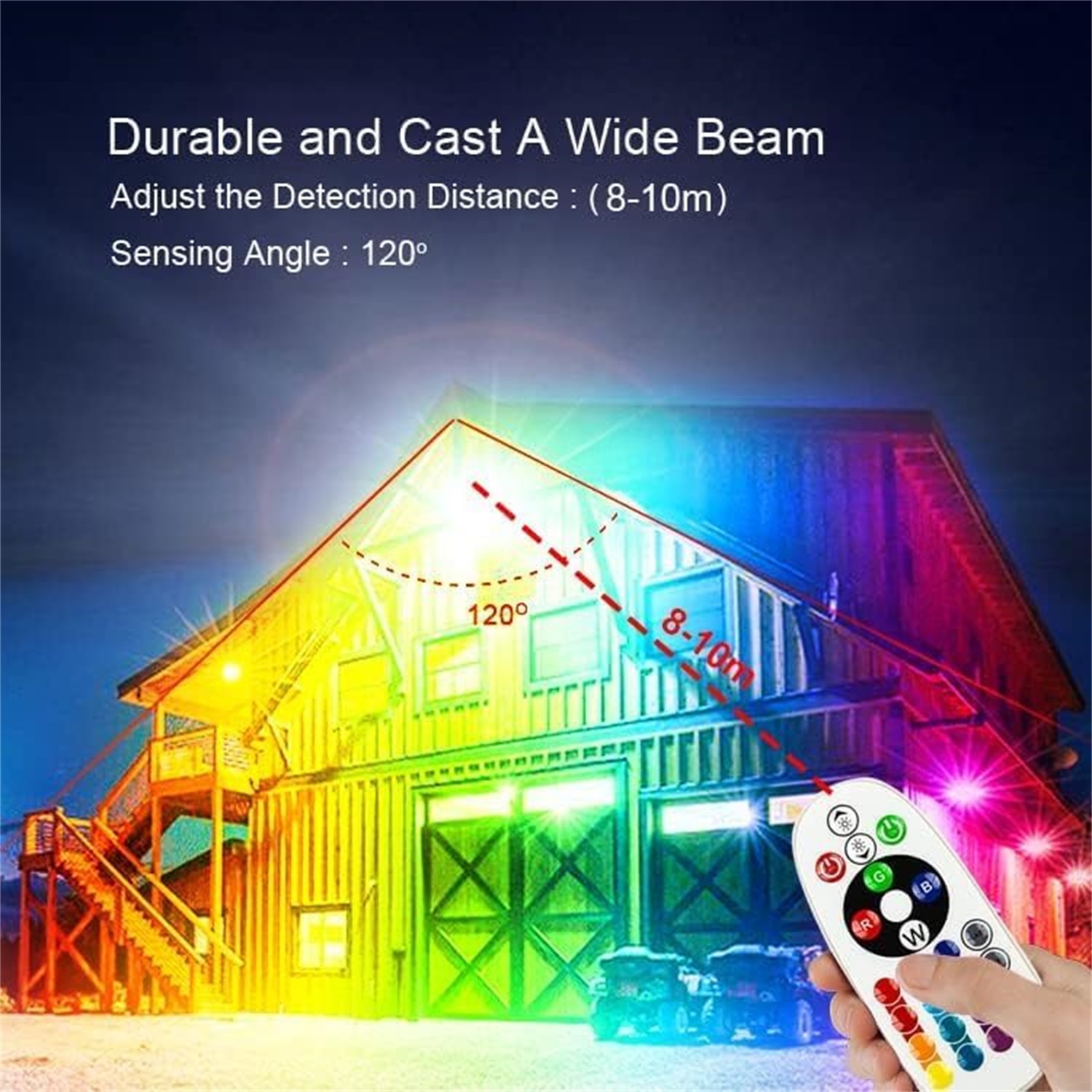 2 Pack 150W RGB Flood Light, S - Smart Home Package recension och pris