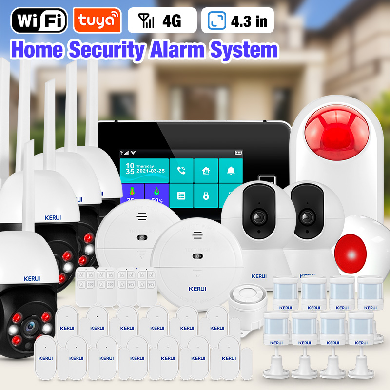 KERUI 4.3 Inch Touch Screen Ho - Smart Home Package recension och pris