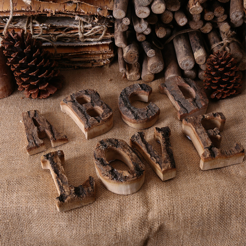 Wooden Letters Home Decor Alph - Smart Home Decor recension och pris