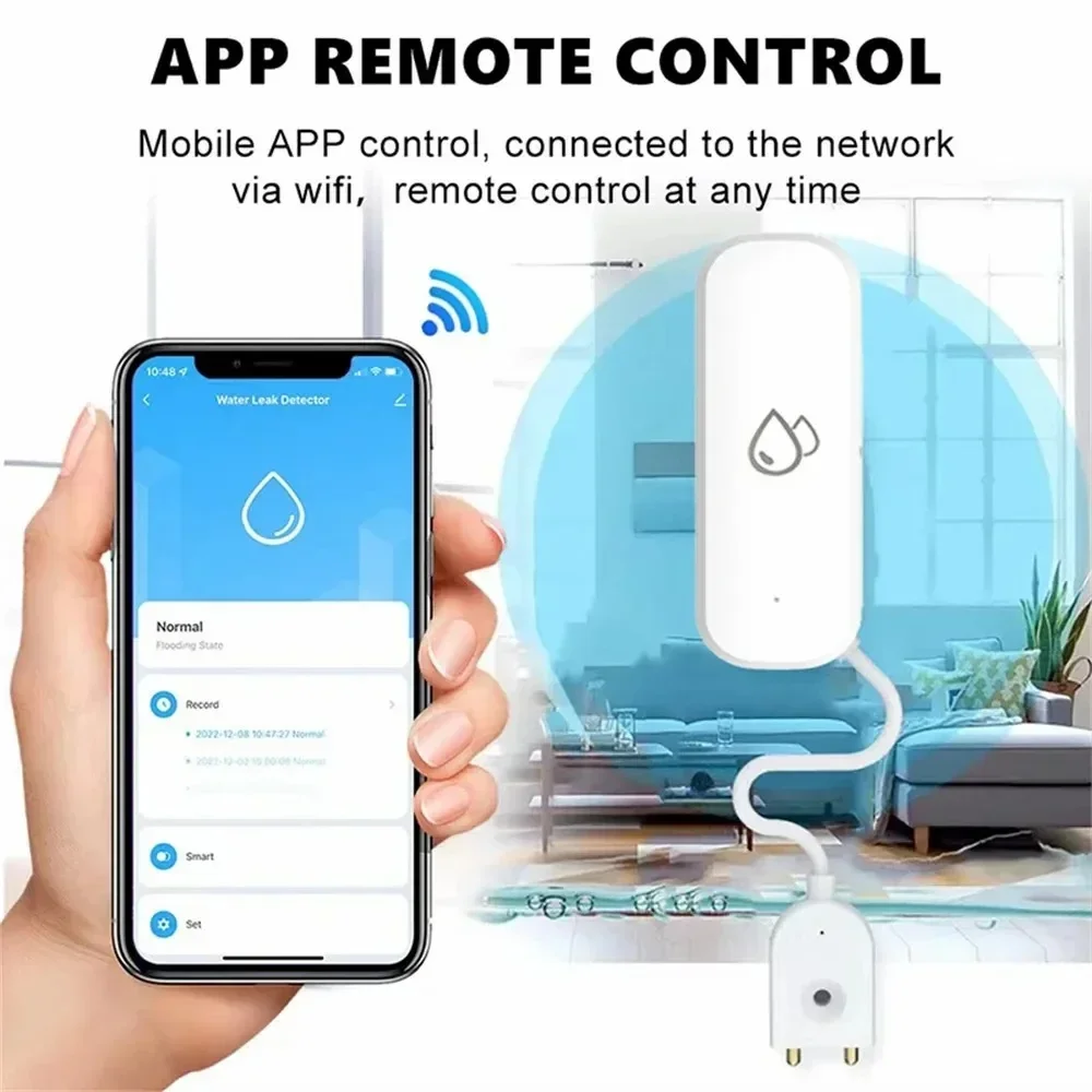 Tuya WiFi Water Sensor Leakage - Wifi Water Sensor recension och pris