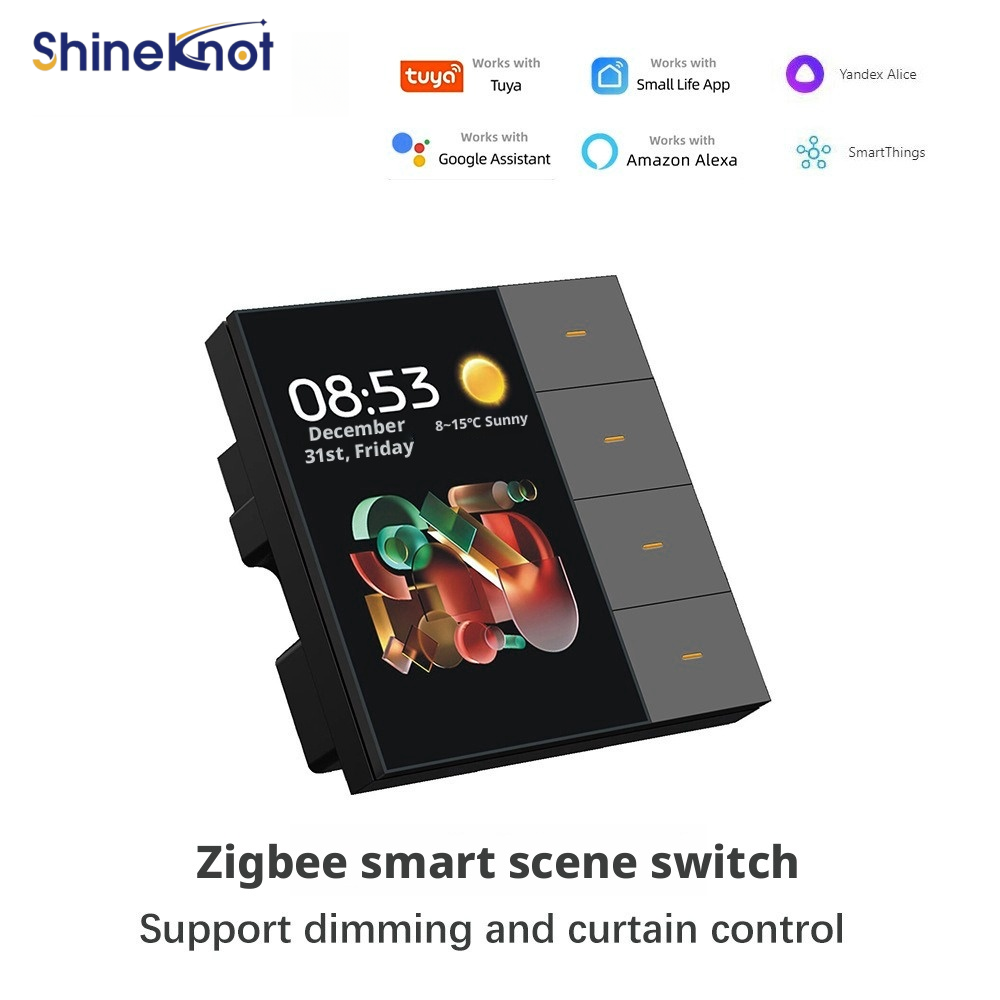 Shineknot tuya 3.5-Inch Screen - Smart Home Button recension och pris